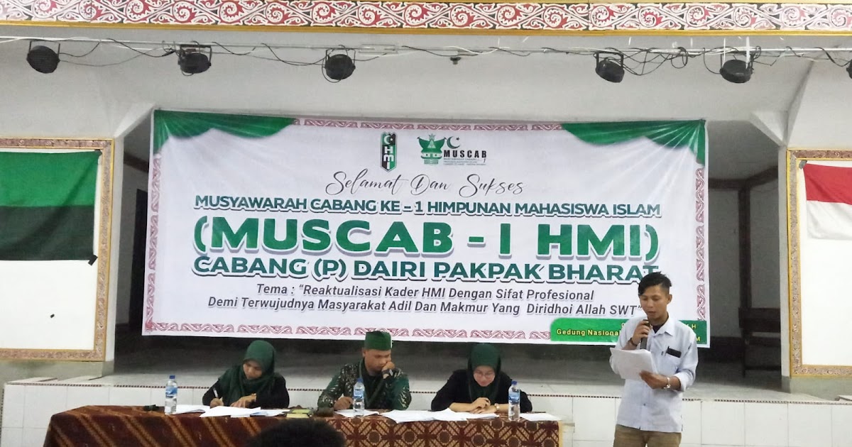 HMI pemkot bukit tinggi Gelar Musyawarah Cabang